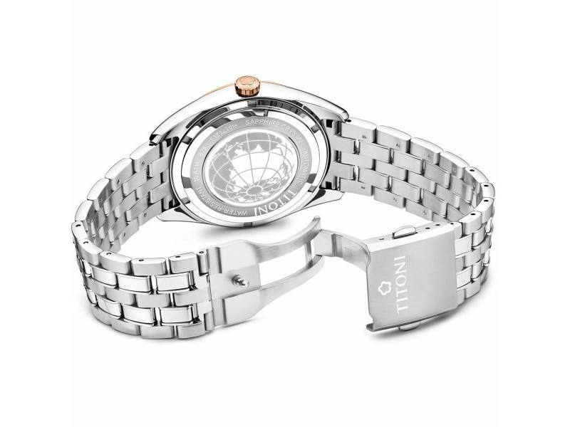 Мъжки часовник Titoni 878SRG-657 (Ø 41 mm)