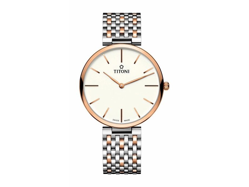 Мъжки часовник Titoni TQ52718SRG-606 (Ø 37 mm)