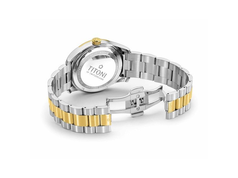 Мъжки часовник Titoni 83743SY-582 (Ø 39 mm)