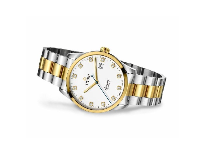 Мъжки часовник Titoni 83743SY-582 (Ø 39 mm)