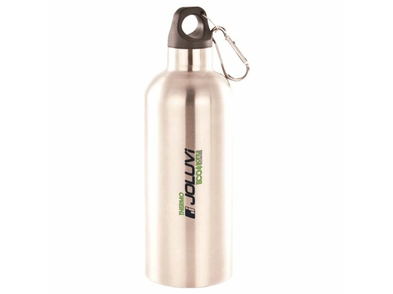 Бутилка за вода Joluvi Ecothermo  600 ml Сив Неръждаема стомана