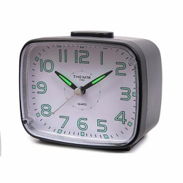 Аналогов будилник Timemark 12 x 9,5 x 6,5 cm Черен Класически