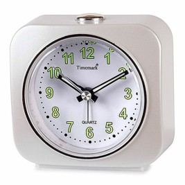 Будилник Timemark Бял 9 x 9 x 4 cm