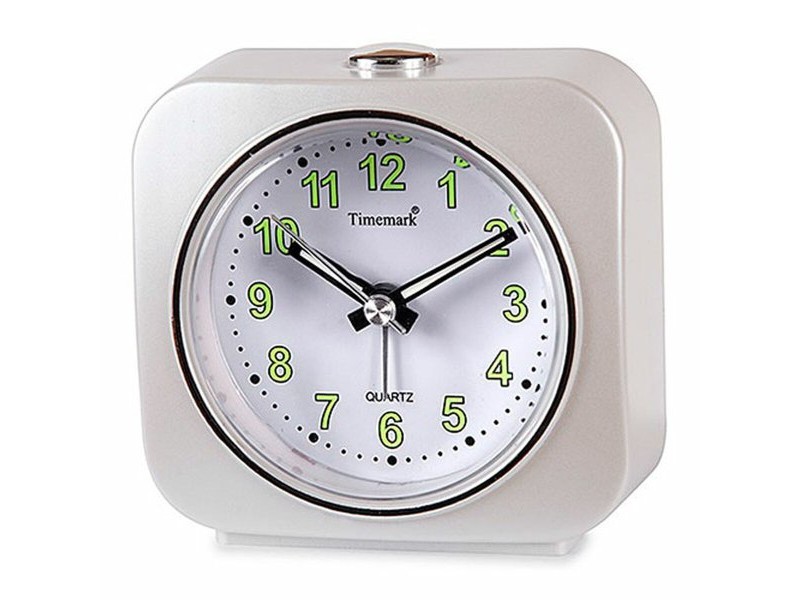 Будилник Timemark Бял 9 x 9 x 4 cm