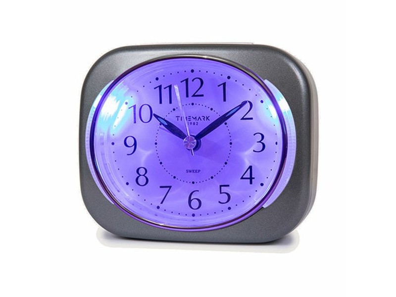Аналогов будилник Timemark 10 x 8,5 x 4 cm Сив Пластмаса