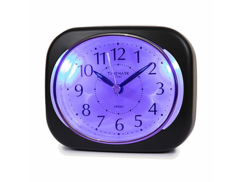 Аналогов будилник Timemark 10 x 8,5 x 4 cm Черен Пластмаса Класически
