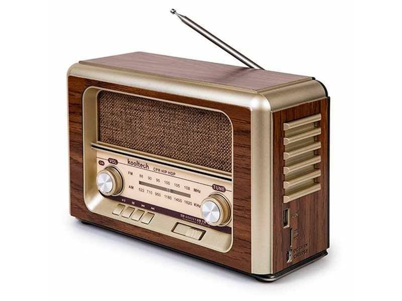 Преносимо блутут радио Kooltech Ретро AM/FM