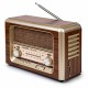 Преносимо блутут радио Kooltech Ретро AM/FM