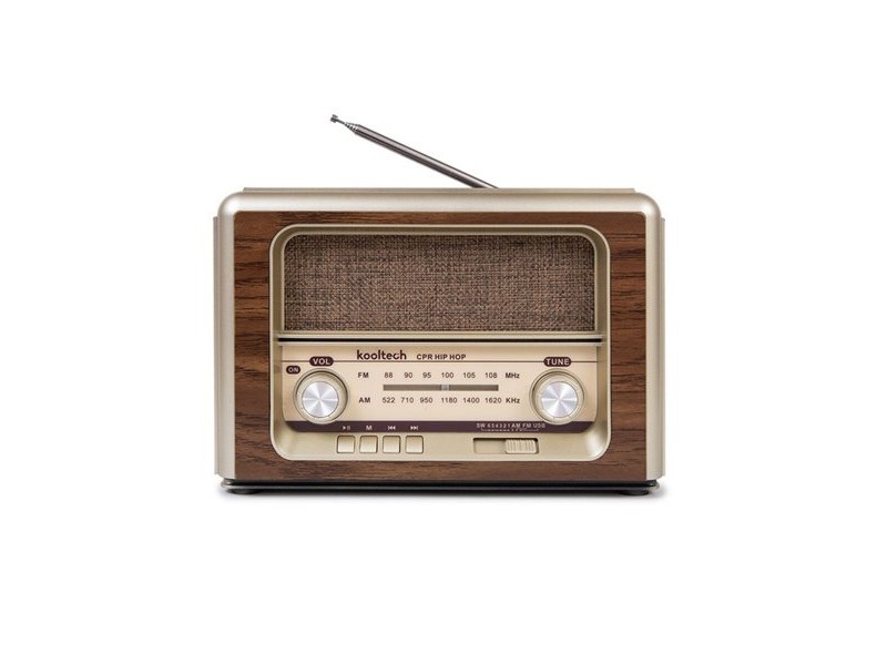 Преносимо блутут радио Kooltech Ретро AM/FM