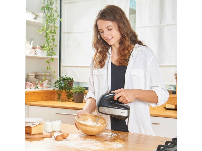 Блендер/миксер за тесто Black & Decker BXMX500E 500 W