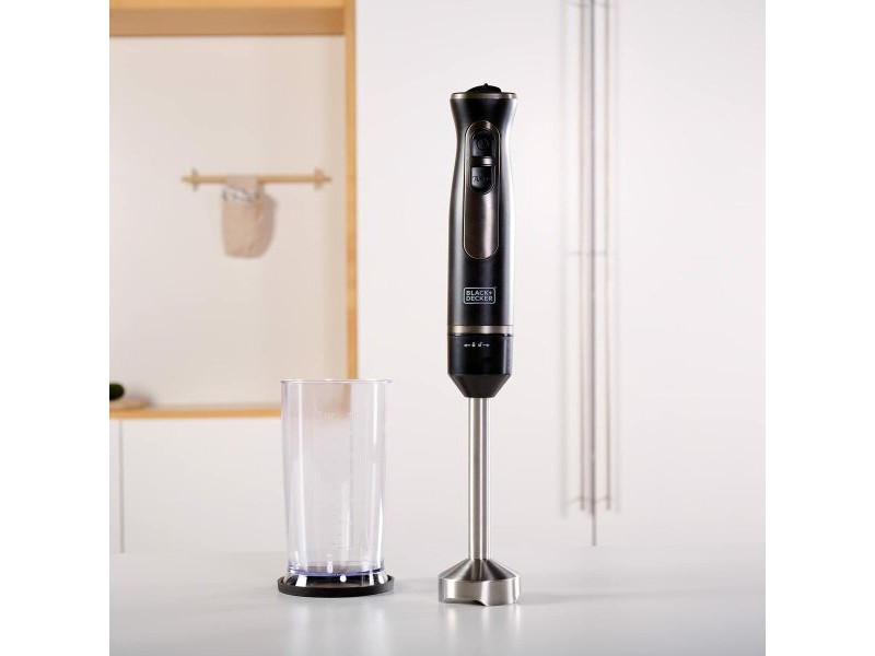 Блендер с чаша Black & Decker ES9160090B Черен 800 W 600 ml