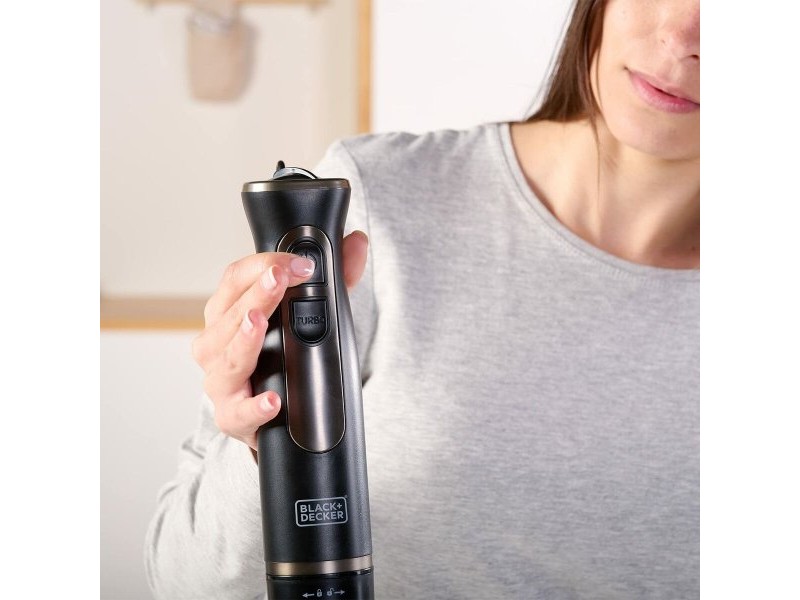 Блендер с чаша Black & Decker ES9160090B Черен 800 W 600 ml