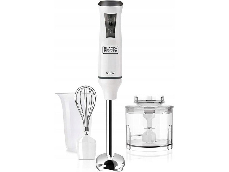 Блендер с чаша Black & Decker ES9160150B Черен Сребрист 600 W