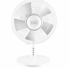 Вентилатор с крака Black & Decker ES9440010B Бял 40 W
