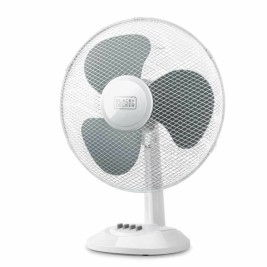 Настолен вентилатор Black & Decker ES9440030B Бял Черен 40 W
