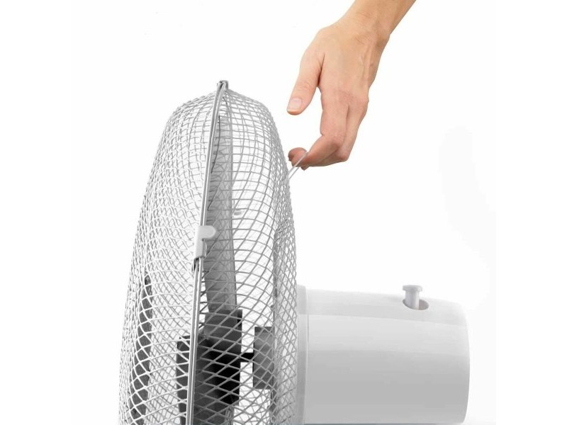 Настолен вентилатор Black & Decker ES9440030B Бял Черен 40 W