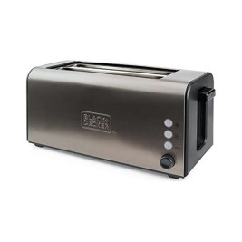 Тостер Black & Decker ES9600080B Стомана 1500 W