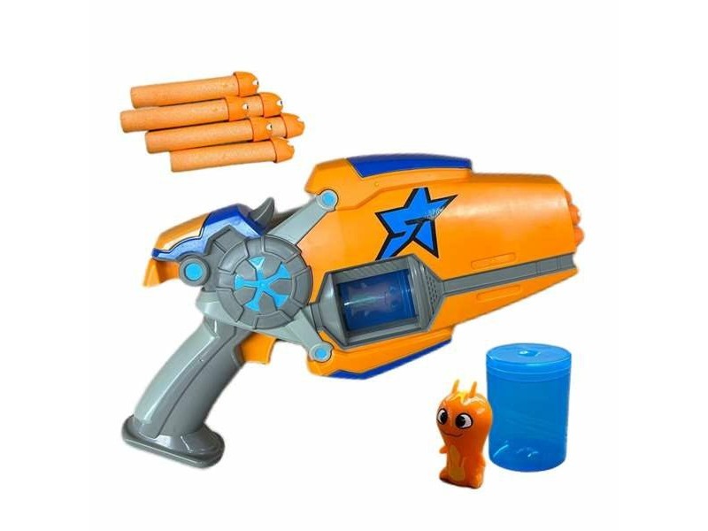 Пистолет за Дартс Bizak Slugterra Eli'S Megamorph Blaster Оранжев