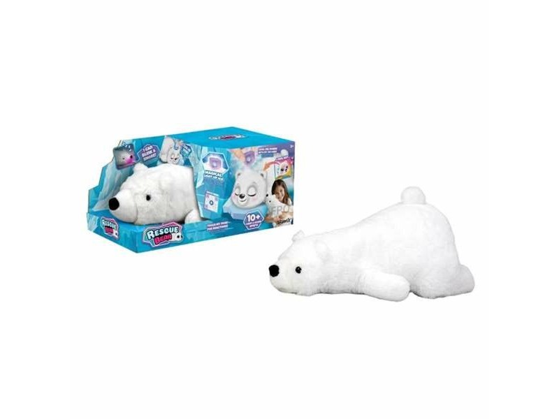 Плюшено Мече Bizak Rescue Bear Бял