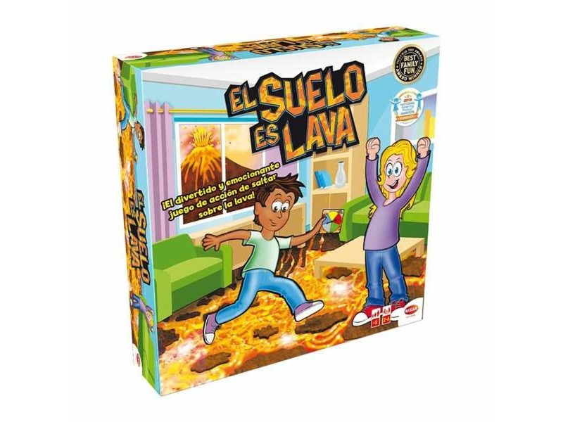 Настолна игра Bizak El Suelo Es Lava