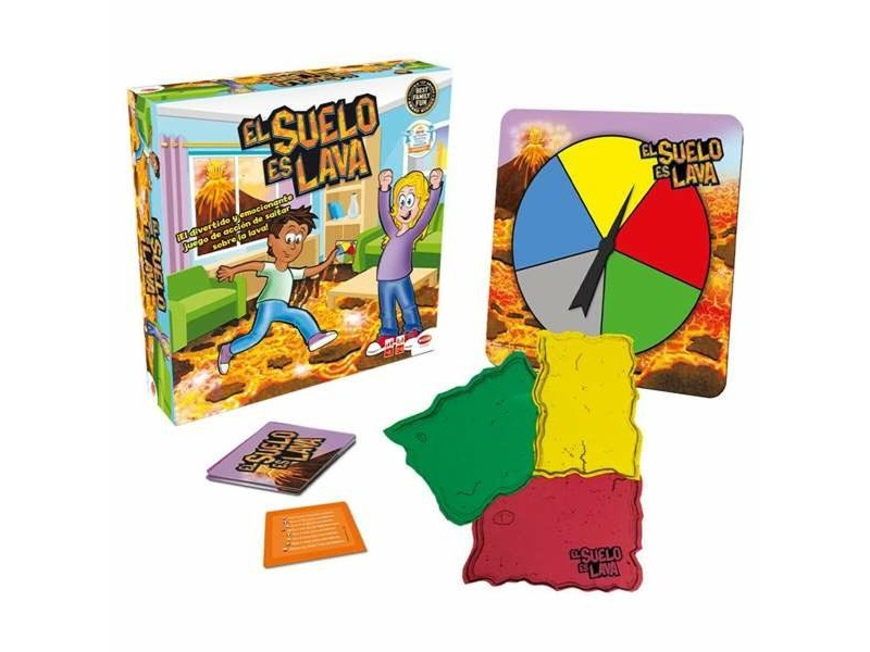 Настолна игра Bizak El Suelo Es Lava