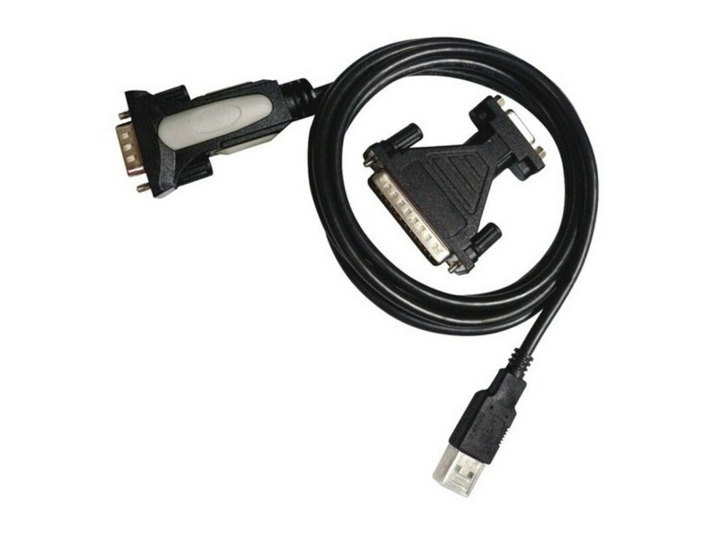 Адаптер за USB към RS232 NANOCABLE 10.03.0002 Черен 1,8 m