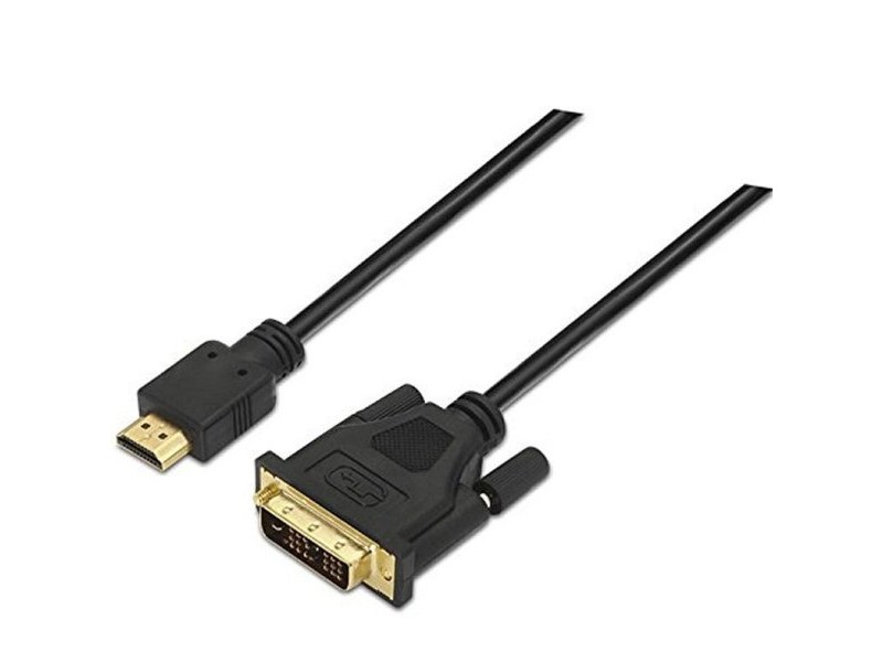 Кабел HDMI към DVI NANOCABLE 10.15.0503 3 m Черен