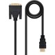Кабел HDMI към DVI NANOCABLE 10.15.0503 3 m Черен