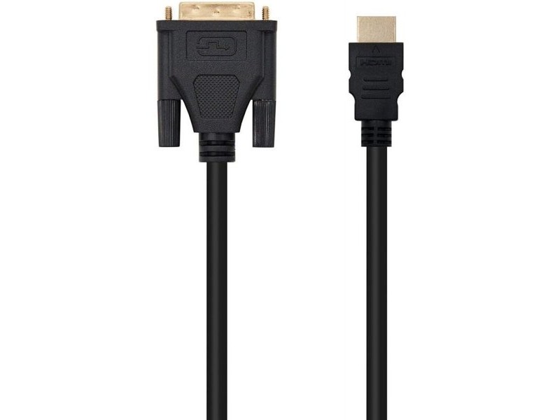 Кабел HDMI към DVI NANOCABLE 10.15.0503 3 m Черен