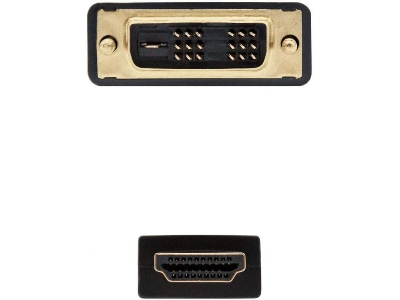 Кабел HDMI към DVI NANOCABLE 10.15.0503 3 m Черен