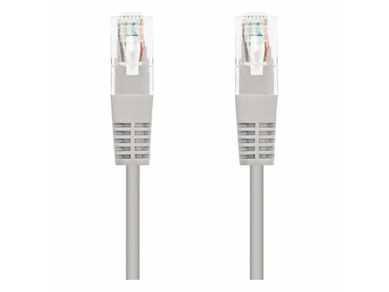 UTP категория 6 твърд мрежови кабел NANOCABLE 10.20.0415 Сив 15 m