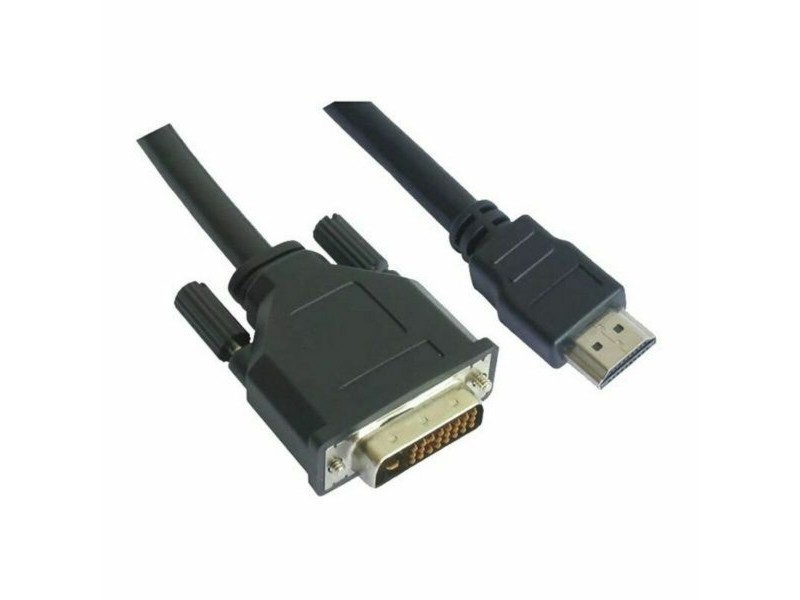 Кабел HDMI към DVI NANOCABLE 10.15.0502 1,8 m Черен 1,8 m
