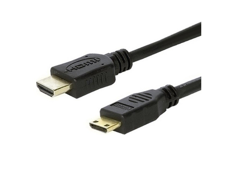 Кабел HDMI към мини HDMI NANOCABLE 10.15.0902 1,8 m Черен 1,8 m