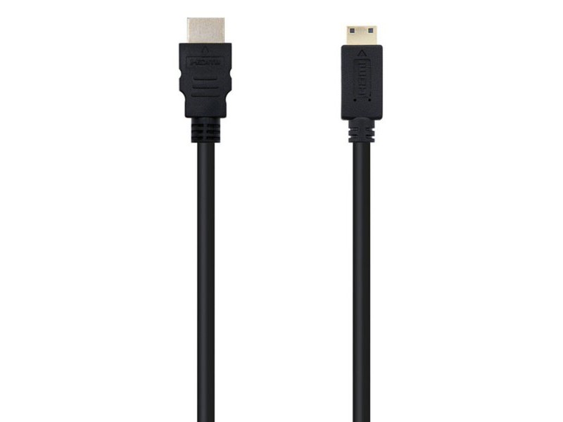 Кабел HDMI към мини HDMI NANOCABLE 10.15.0902 1,8 m Черен 1,8 m