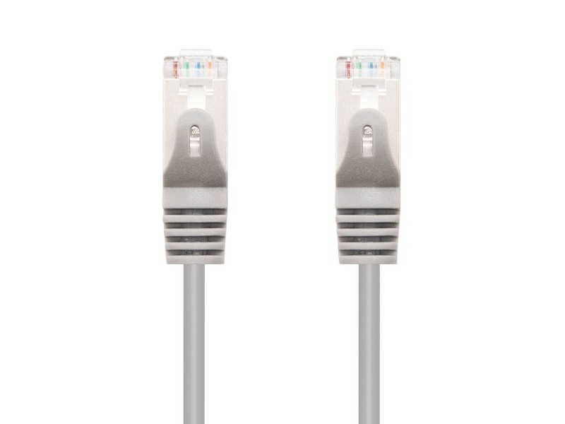 UTP категория 6 твърд мрежови кабел NANOCABLE 15m Cat6e Сив 15 m