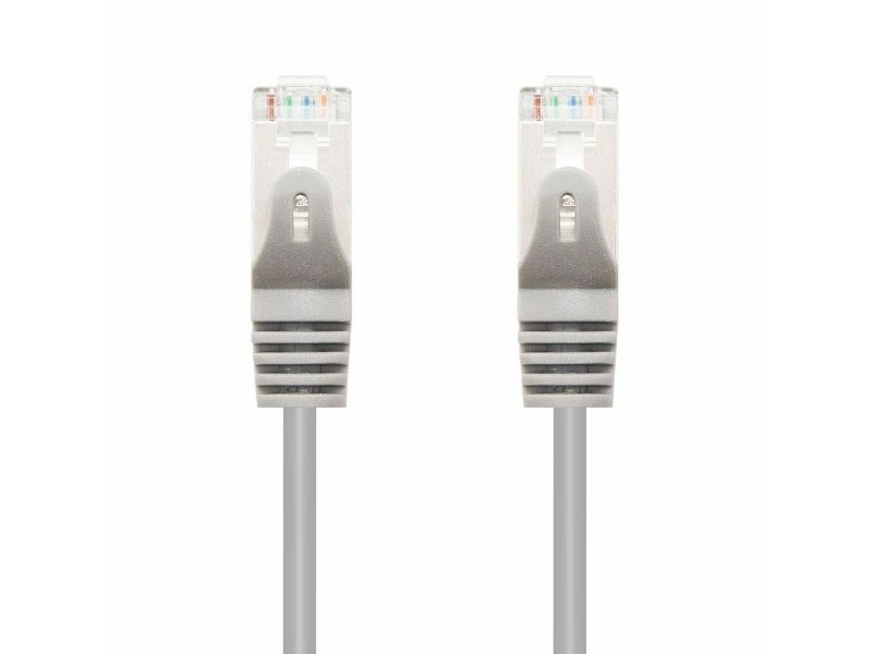 UTP категория 6 твърд мрежови кабел NANOCABLE 15m Cat6e Сив 15 m