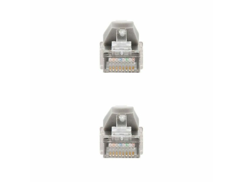 UTP категория 6 твърд мрежови кабел NANOCABLE 15m Cat6e Сив 15 m