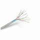 Твърд кабел RJ45 категория 6 FTP NANOCABLE 10.20.0902 100 m Сив 100 m