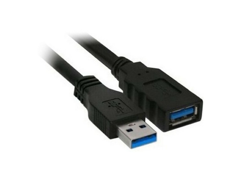 Кабел USB 3.0 A към USB A NANOCABLE 10.01.0902BK 2 m Черен