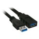 Кабел USB 3.0 A към USB A NANOCABLE 10.01.0902BK 2 m Черен