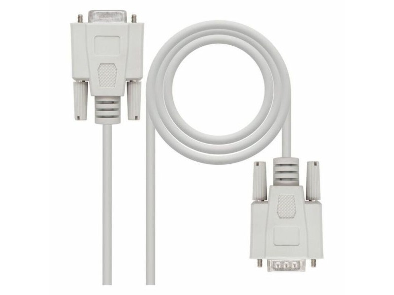 Кабел NANOCABLE 10.14.0202 PUERTO SERIE DB9 RS232 1,8 M