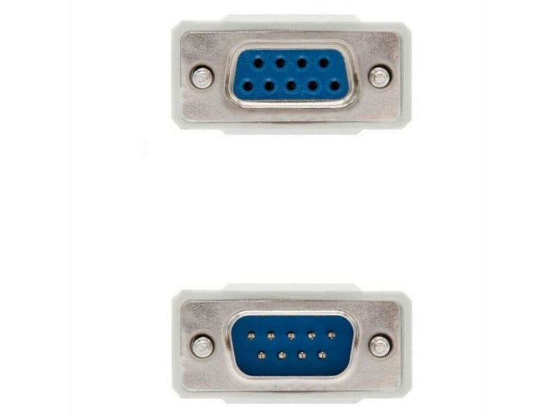 Кабел NANOCABLE 10.14.0202 PUERTO SERIE DB9 RS232 1,8 M