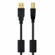 Кабел USB 2.0 A към USB B NANOCABLE 10.01.1203 Черен 3 m (1 броя)