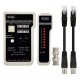 UTP категория 6 твърд мрежови кабел RJ11/RJ12/RJ45, coaxial NANOCABLE 10.31.0303 Бял/Черен