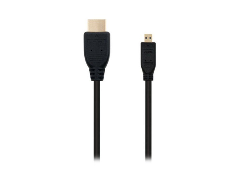 Кабел HDMI към микро HDMI NANOCABLE 10.15.3501 Черен (0,8 m)