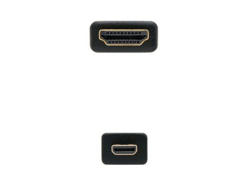 Кабел HDMI към микро HDMI NANOCABLE 10.15.3501 Черен (0,8 m)
