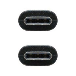 USB-C 3.1 Кабел NANOCABLE 10.01.4101 Черен (1 m)