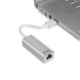 Адаптер за USB-C към DVI NANOCABLE USB 3.0/RJ-45, 0.15m
