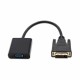 Адаптер за DVI към VGA NANOCABLE 10.16.2008-BK Черен