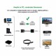 Адаптер за DVI към VGA NANOCABLE 10.16.2008-BK Черен